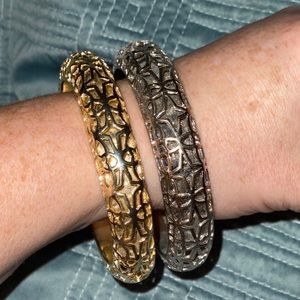 Kendra Scott bangles - one silver